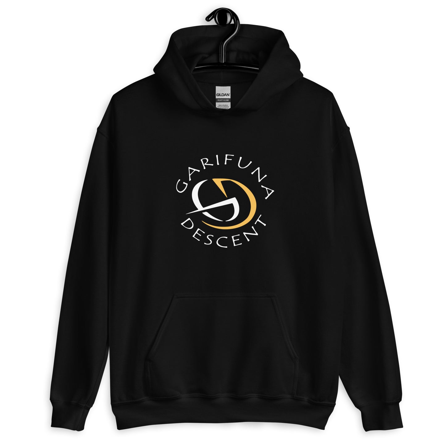 Garifuna Descent Unisex Black Hoodie