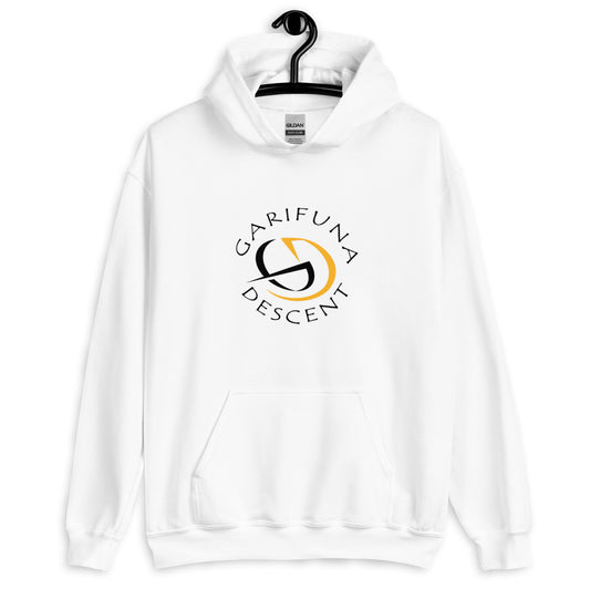 Garifuna Descent Unisex White Hoodie