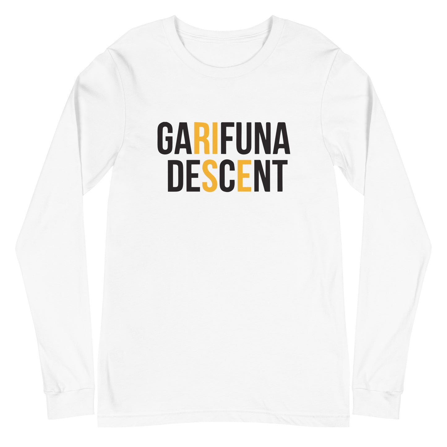 Garifuna Descent Rise Multi Color Options Unisex Long Sleeve Tee