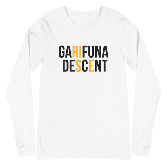 Garifuna Descent Rise Multi Color Options Unisex Long Sleeve Tee