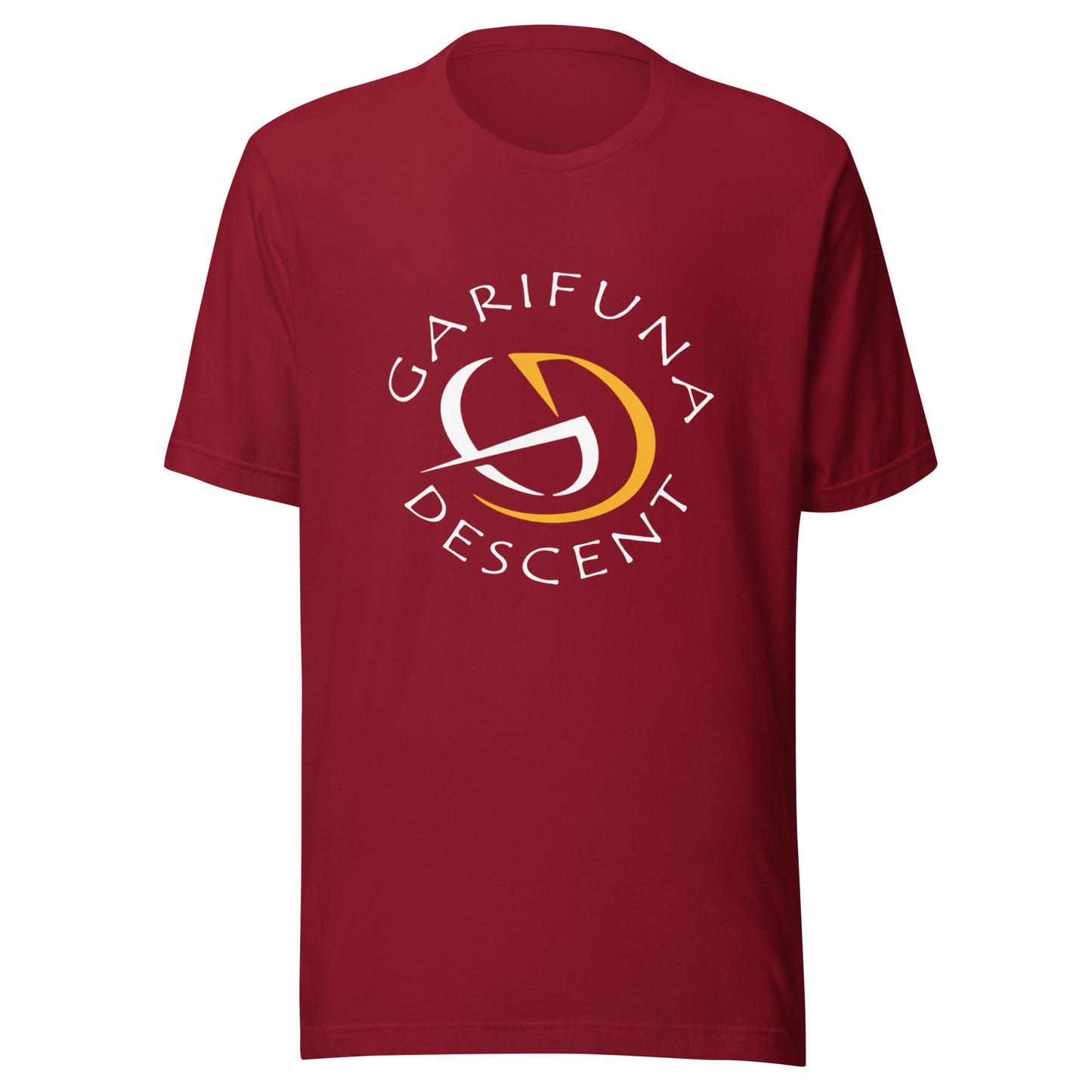 Garifuna Descent Multi Color Options Unisex t-shirt White Logo